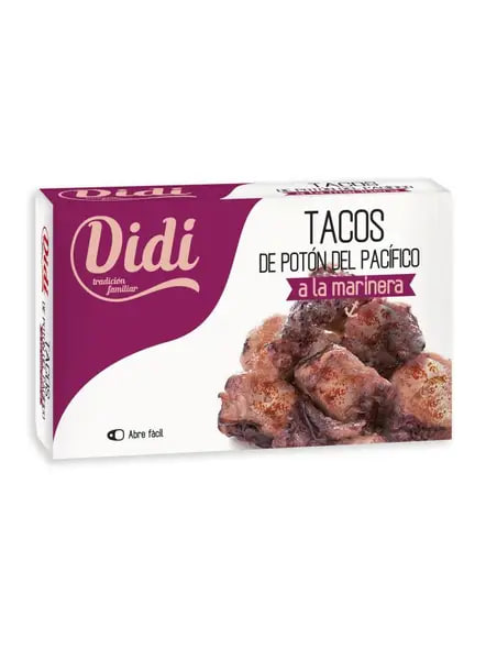 Восьминіг Didi Tacos Marinera Тихоокенський у соусі марінера 111 г,  50 шт/ящ