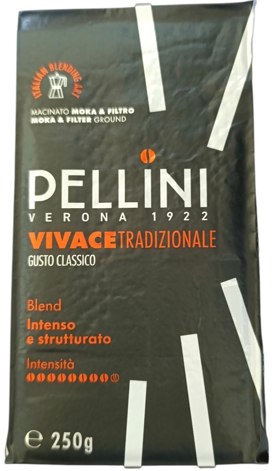 Кава заварна Pellini espresso superiore 250g мелена