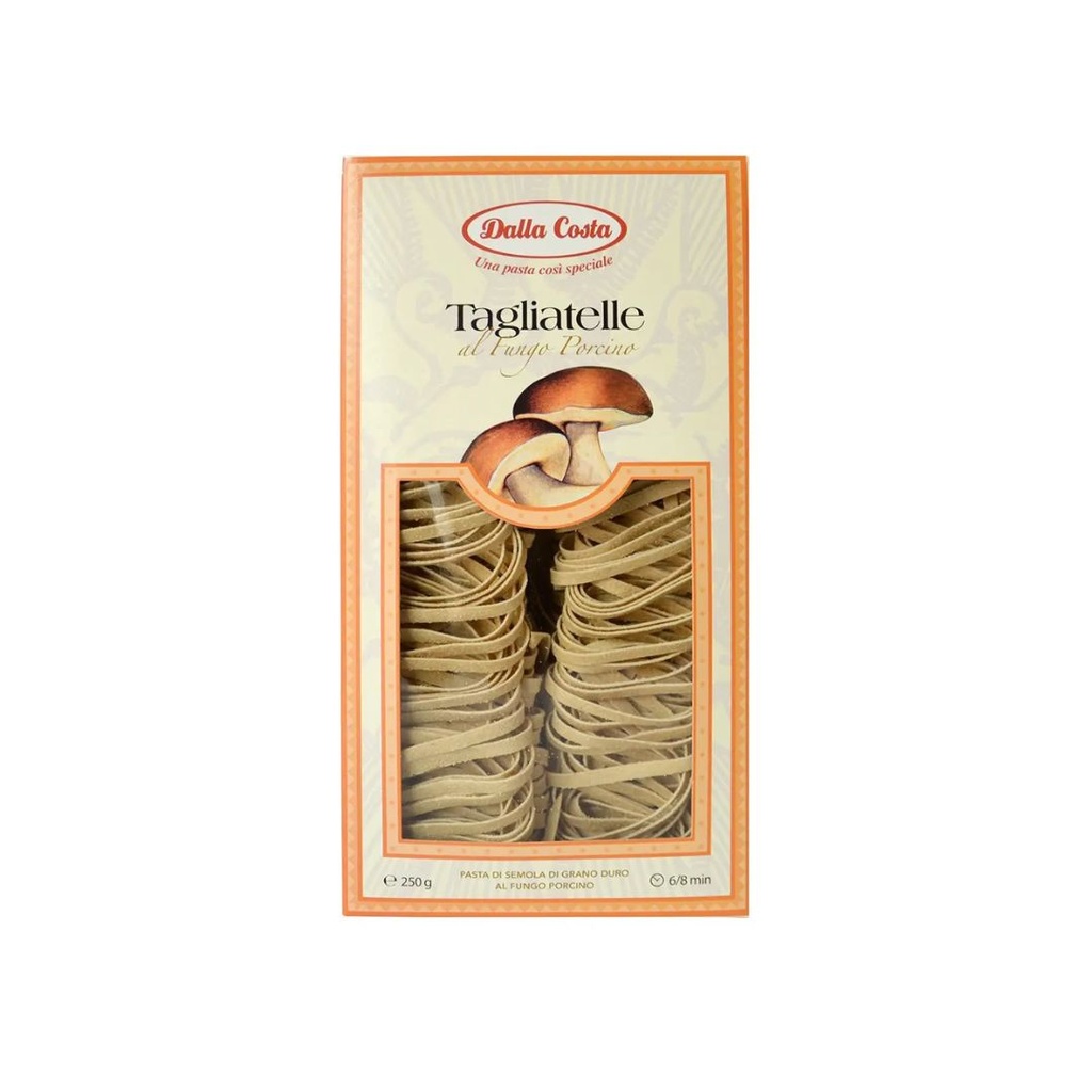 Макарони DALLA COSTA Tagliatelle з грибами 250 г 10 шт/ящ