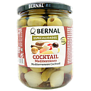 Оливки Bernal Коктейль Jar Glass середземноморський 436 г,(суха вага 250 г) 12 шт/ящ, шт