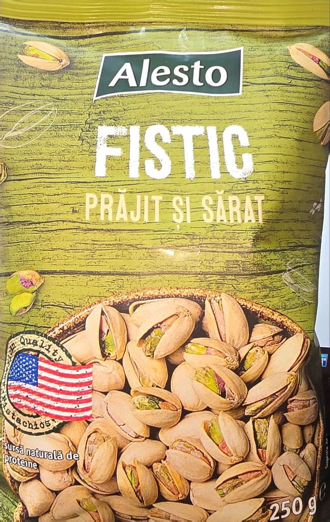 Фісташка Alesto Fistic 250г, 20шт/ящ