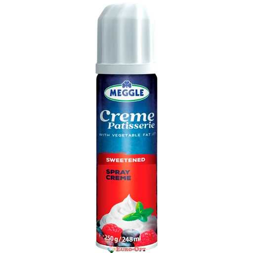 Вершки в балоні MEGGLE 250g 12шт/ящ