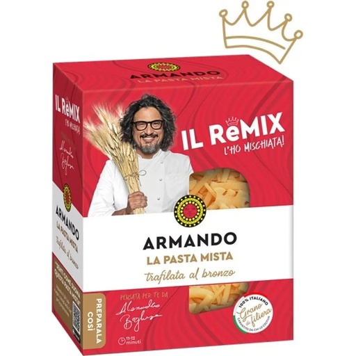 Макарони ARMANDO PASTA MISTA 500г, 12шт/ящ