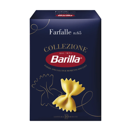 Макарони BARILLA FARFALLE 265 бантики, 500г, 24шт/ящ