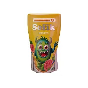 Напій соковий безалкогольний негазований Sofik "EXOTIC" зі смаком гуави, 200мл,10шт/ящ